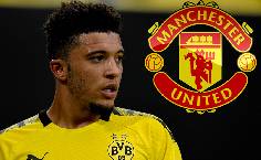 MU nhận c&uacute; h&iacute;ch lớn trong vụ Jadon Sancho