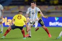 Biến động tỷ lệ k&egrave;o Colombia vs Argentina, 8h ng&agrave;y 7/7