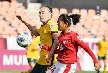 Soi k&egrave;o hiệp 1 nữ Th&aacute;i Lan vs nữ &Uacute;c