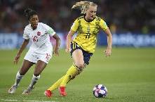 Ph&acirc;n t&iacute;ch k&egrave;o hiệp 1 Nữ Thụy Điển vs Nữ Canada, 19h00 ng&agrave;y 6/8