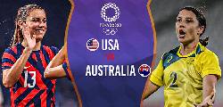 Soi k&egrave;o phạt g&oacute;c Nữ Australia vs Nữ Mỹ, 15h ng&agrave;y 5/8
