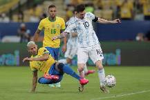 Biến động tỷ lệ k&egrave;o Brazil vs Argentina, 2h ng&agrave;y 6/9