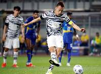 Đội h&igrave;nh ra s&acirc;n ch&iacute;nh thức H&agrave;n Quốc vs Lebanon, 18h ng&agrave;y 7/9