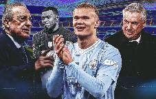 Erling Haaland của Manchester City l&ecirc;n tiếng về 'ước mơ chuyển đến' Real Madrid