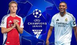 Si&ecirc;u m&aacute;y t&iacute;nh dự đo&aacute;n Arsenal vs Real Madrid, 2h00 ng&agrave;y 9/4