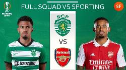 Dự đo&aacute;n, soi k&egrave;o thẻ v&agrave;ng Sporting Lisbon vs Arsenal, 0h45 ng&agrave;y 10/3