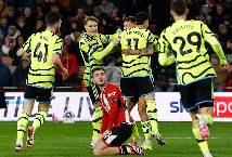 Soi k&egrave;o hiệp 1 Arsenal vs Brentford, 00h30 ng&agrave;y 10/3