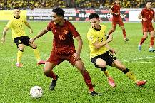 Đội h&igrave;nh ra s&acirc;n ch&iacute;nh thức Th&aacute;i Lan vs Malaysia, 19h30 ng&agrave;y 10/1