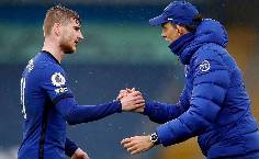 Thomas Tuchel d&ugrave;ng&hellip; ch&oacute; để ngợi khen Timo Werner