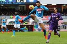Soi bảng dự đo&aacute;n tỷ số ch&iacute;nh x&aacute;c Napoli vs Fiorentina, 0h ng&agrave;y 14/1