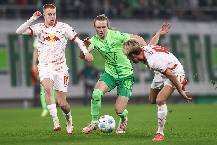 Si&ecirc;u m&aacute;y t&iacute;nh dự đo&aacute;n Wolfsburg vs RB Leipzig, 1h30 ng&agrave;y 12/4