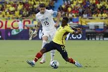 Soi k&egrave;o g&oacute;c Uruguay vs Colombia, 7h00 ng&agrave;y 11/7