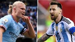 Haaland được khuy&ecirc;n tẩy chay Quả b&oacute;ng v&agrave;ng nếu thua Messi