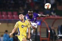 Tuấn Hải tỏa s&aacute;ng gi&uacute;p CLB H&agrave; Nội thắng SLNA