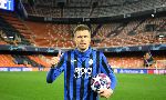 Josip Ilicic s&aacute;nh ngang Cristiano Ronaldo v&agrave; Lionel Messi ở Champions League