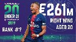 Kylian Mbappe lần thứ 2 li&ecirc;n tiếp v&ocirc; đối ở lứa tuổi U21