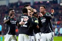 Si&ecirc;u m&aacute;y t&iacute;nh dự đo&aacute;n Arsenal vs PSV, 03h00 ng&agrave;y 13/3
