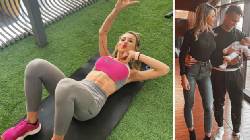 Th&acirc;n h&igrave;nh cực 'nuột' của bạn g&aacute;i Lautaro Martinez