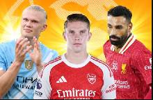 Top 5 ứng cử vi&ecirc;n gi&agrave;nh Vua ph&aacute; lưới Ngoại hạng Anh 2025/26