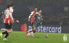 Si&ecirc;u m&aacute;y t&iacute;nh dự đo&aacute;n AC Milan vs Feyenoord, 0h45 ng&agrave;y 19/2