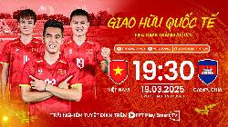 Link xem trực tiếp Việt Nam vs Campuchia giao hữu 19h30 ng&agrave;y 19/3