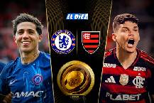 Si&ecirc;u m&aacute;y t&iacute;nh dự đo&aacute;n Flamengo vs Chelsea, 01h00 ng&agrave;y 21/6
