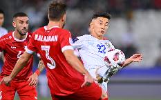 Soi k&egrave;o hiệp 1 Syria vs Ấn Độ, 18h30 ng&agrave;y 23/1