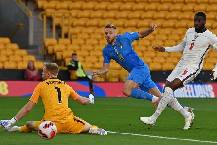 Soi k&egrave;o phạt g&oacute;c Italia vs Anh, 1h45 ng&agrave;y 24/9