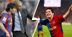 Pep c&oacute; ph&aacute;t kiến mới, kh&ocirc;ng k&eacute;m lần cho Messi chơi 'số 9 ảo'