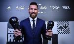Lionel Messi gi&agrave;nh giải FIFA The Best 2019