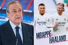  Real Madrid chuẩn bị gần 400 triệu bảng để sắm bộ đ&ocirc;i &ldquo;Haaland - Mbappe&rdquo;