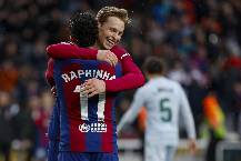 Raphinha 'm&uacute;a lửa', De Jong rực s&aacute;ng, Barca thắng 4 sao Getafe