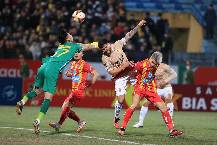 Đ&aacute;nh bại Thanh H&oacute;a tr&ecirc;n s&acirc;n nh&agrave;, C&ocirc;ng An H&agrave; Nội trở lại cuộc đua v&ocirc; địch