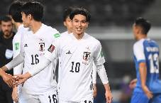V&ograve;ng loại World Cup 2022: Nhật Bản thắng kỷ lục 14-0