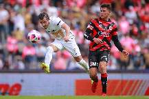 Ph&acirc;n t&iacute;ch k&egrave;o hiệp 1 Club Tijuana vs Pumas UNAM, 10h00 ng&agrave;y 1/7