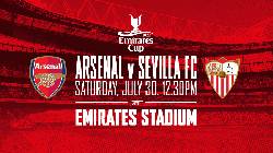 Link xem trực tiếp Arsenal vs Sevilla, 18h30 ng&agrave;y 30/7