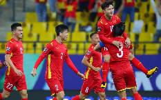 Đội h&igrave;nh ra s&acirc;n ch&iacute;nh thức Việt Nam vs Trung Quốc, 19h ng&agrave;y 1/2