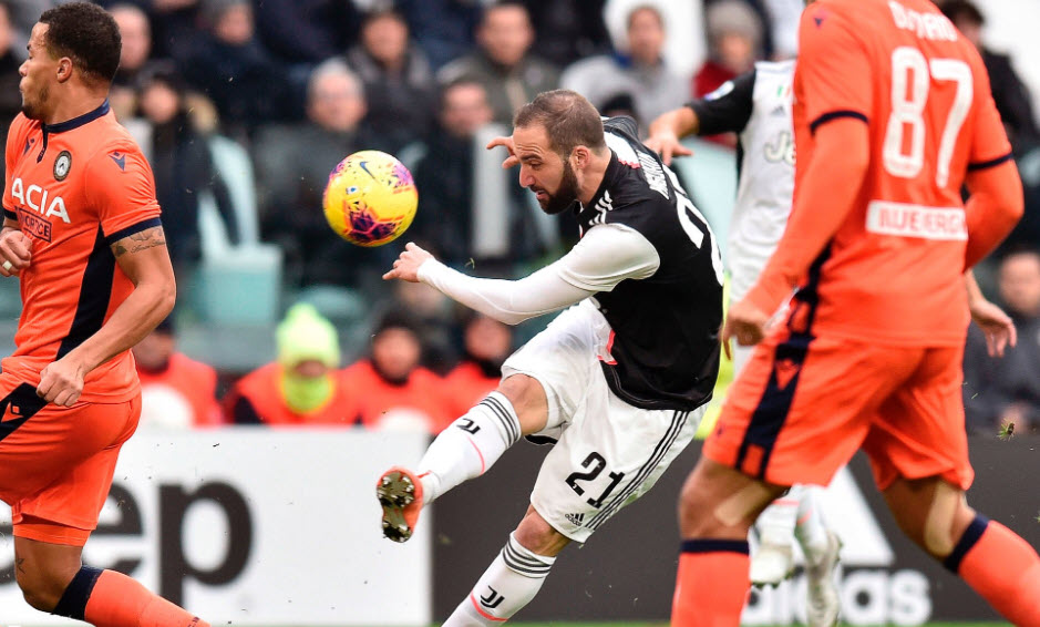 Juventus 3-1 Udinese: Ronaldo lập c&uacute; đ&uacute;p, đưa L&atilde;o phu nh&acirc;n l&ecirc;n ng&ocirc;i đầu
