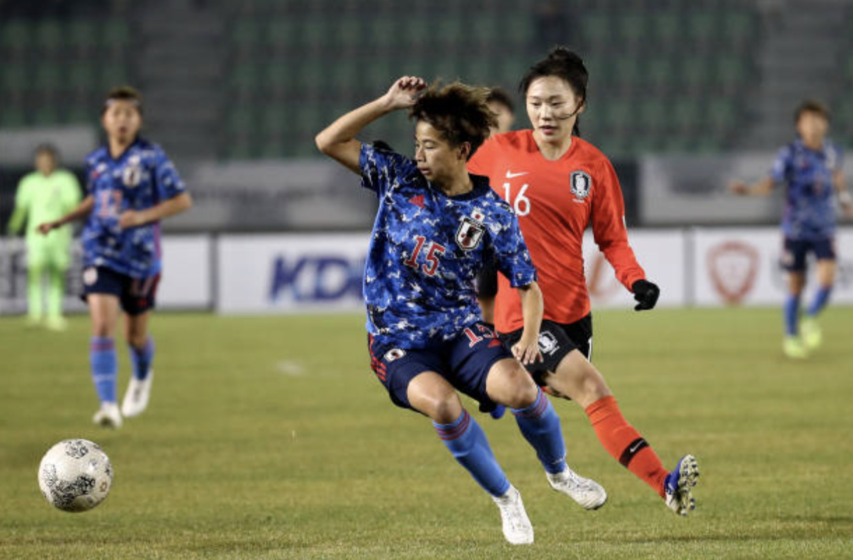 Nữ H&agrave;n Quốc 0-1 nữ Nhật Bản: Vấp ng&atilde; trước cửa thi&ecirc;n đường