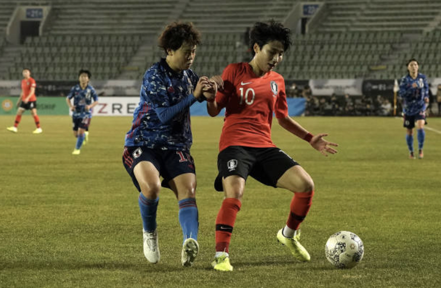 Nữ H&agrave;n Quốc 0-1 nữ Nhật Bản: Vấp ng&atilde; trước cửa thi&ecirc;n đường