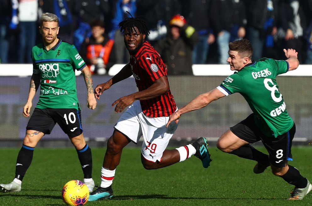 Atalanta 5-0 AC Milan: Rossoneri c&uacute;i gầm mặt ra về