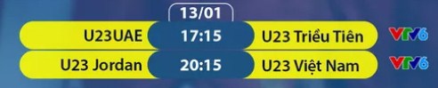 Lịch ph&aacute;t s&oacute;ng trực tiếp U23 Việt Nam đ&aacute; VCK U23 ch&acirc;u &Aacute; 2020: To&agrave;n đối thủ kh&oacute; chơi