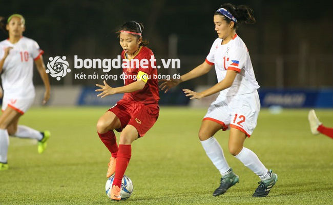 Kết quả Nữ Việt Nam 2-0 Nữ Philippines: Gặp lại Th&aacute;i Lan tại chung kết