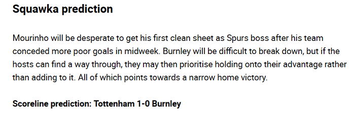 Dự đo&aacute;n Tottenham vs Burnley (22h 7/12) bởi chuy&ecirc;n gia Steve Jennings