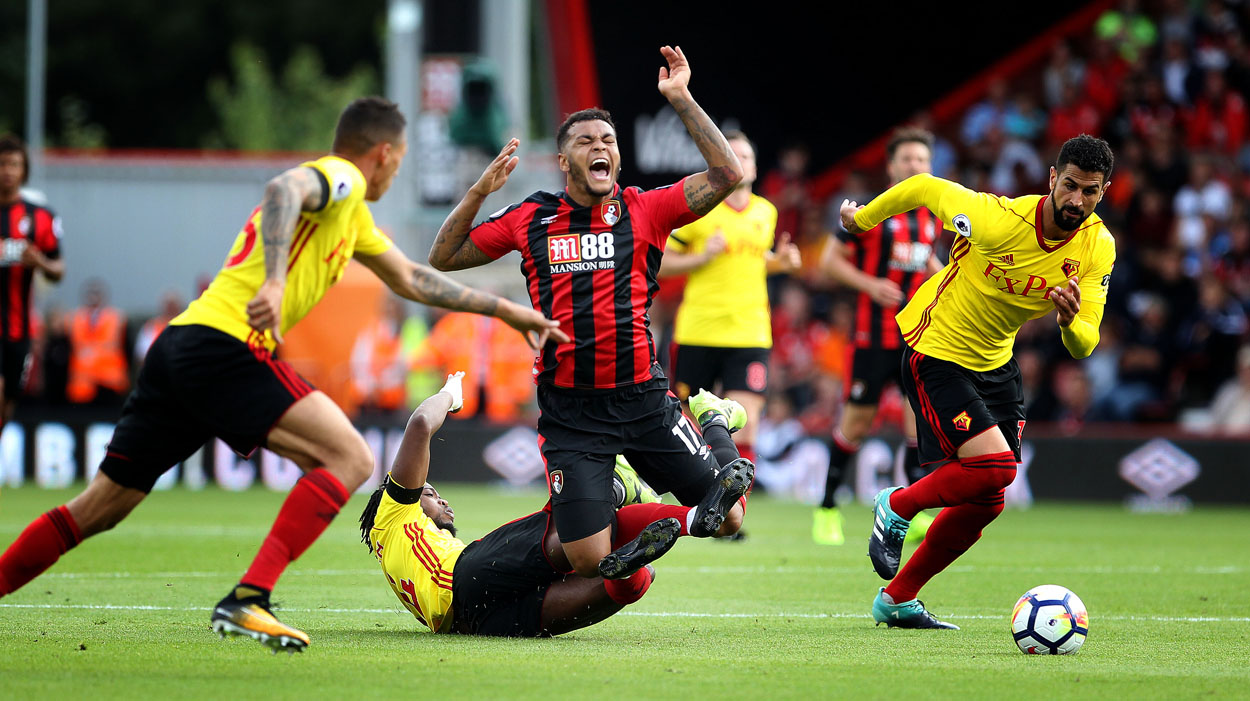 Watford vs Bournemouth (18h30 24/10): &Aacute;p s&aacute;t ng&ocirc;i đầu
