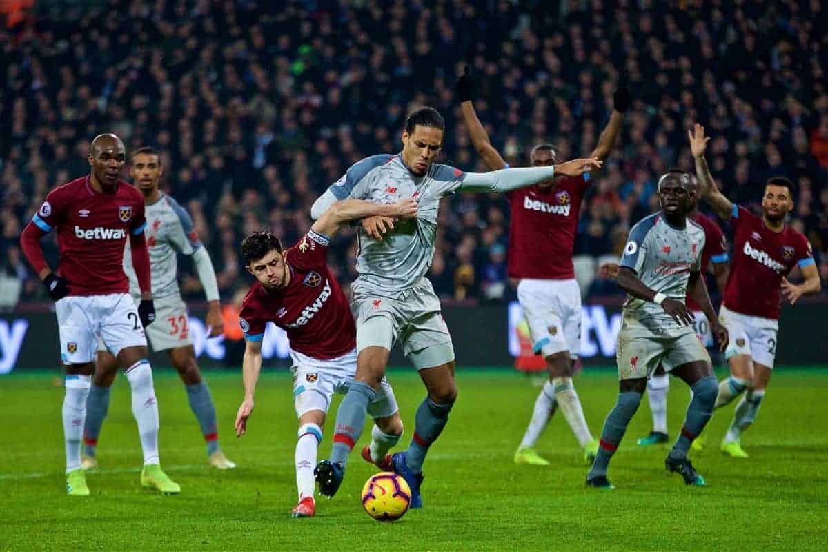 Liverpool vs West Ham (0h30 1/11): Lấy c&ocirc;ng b&ugrave; thủ