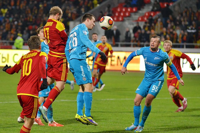 Arsenal Tula vs Zenit St Petersburg, 18h00 ng&agrave;y 28/11: Ng&aacute;ng đường