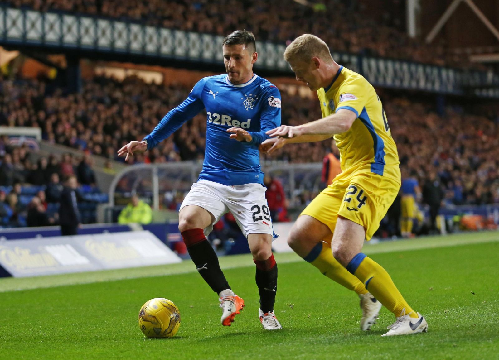 Falkirk vs Rangers FC, 0h ng&agrave;y 30/11: Cuộc dạo chơi kh&ocirc;ng tốn sức