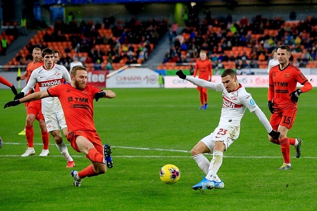 FK Ural vs Spartak Moscow, 18h00 ng&agrave;y 7/11: Căng thẳng Top đầu