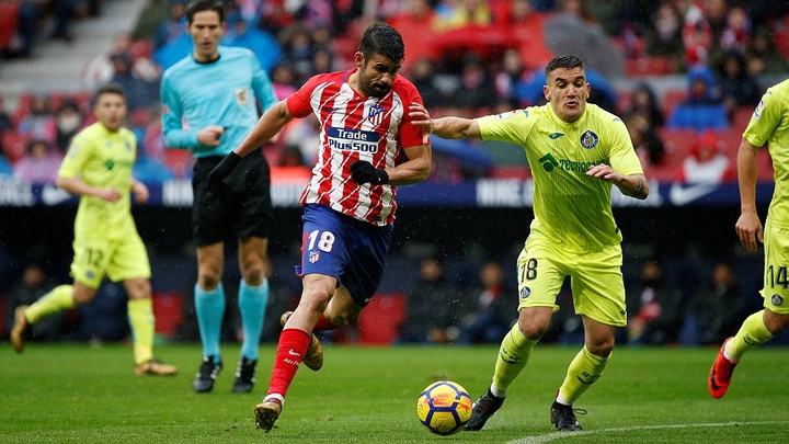 Atletico Madrid vs Getafe (1h15 31/12): Con mồi ưa th&iacute;ch